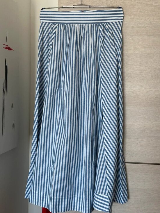Sezane Dresses & Skirts - Sezane Arianna Striped Maxi Skirt US 8